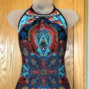 Venus Maxi Halter Dress